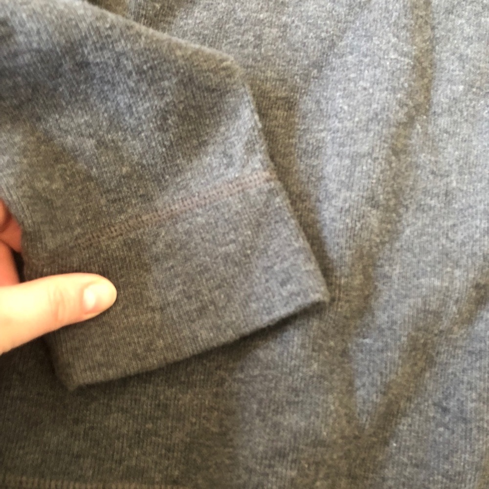Gray Half Zip ! - Picture 2 of 3